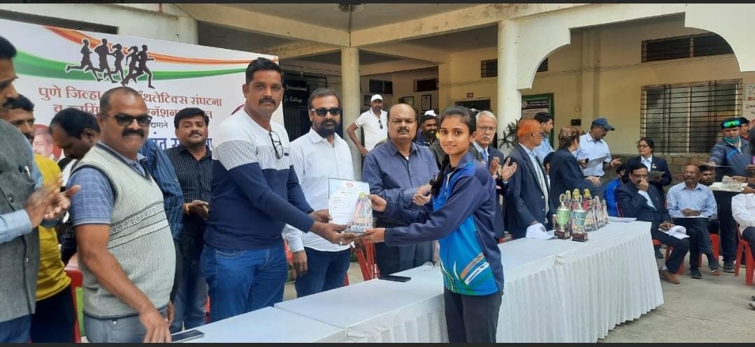 Vaishnavi Jawale (FYBA) Participated in State cross Country and Athletics Competitions